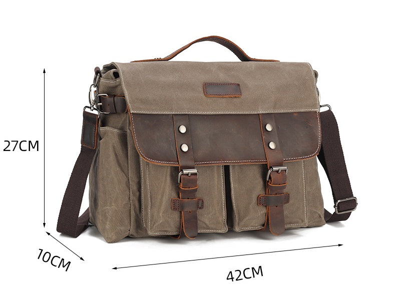 Waxed Military Messenger