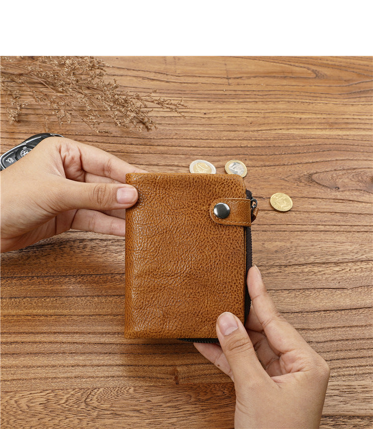 Mens Zip Wallet