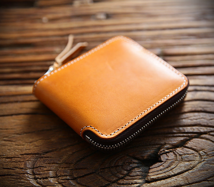 Mens Zip Around Wallet