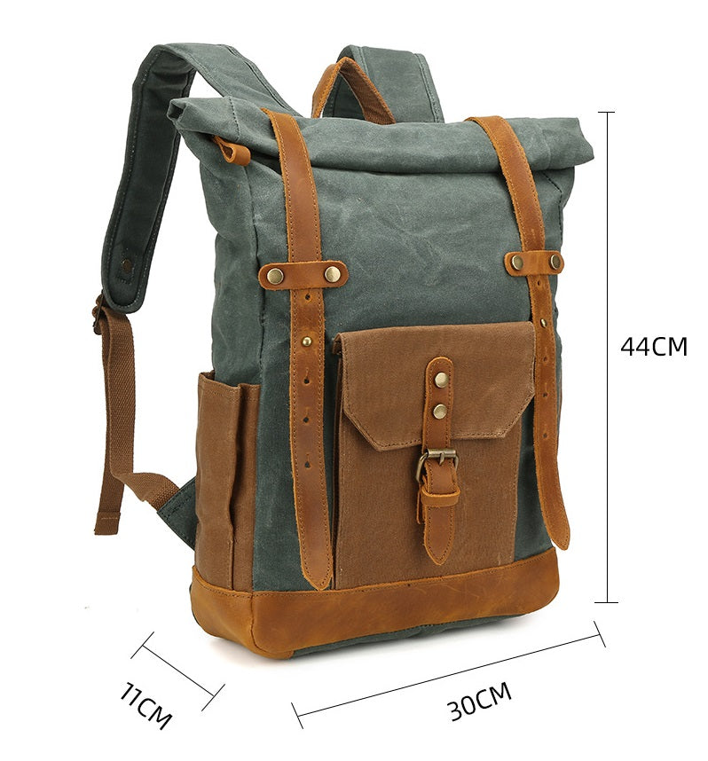 Rolltop Expandable Backpack