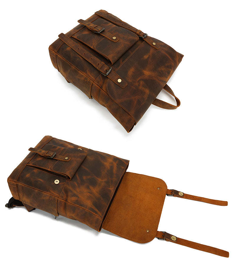 Hide Leather Backpack