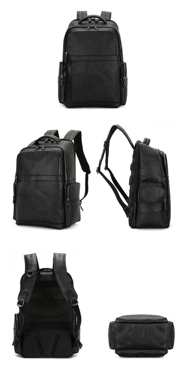 Leather Knapsack