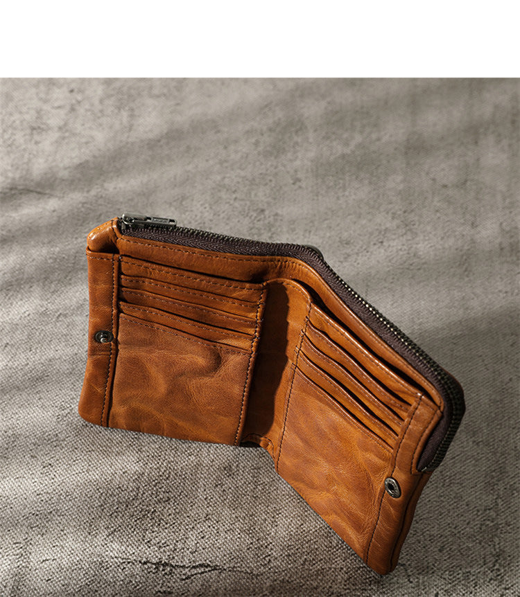 Mens Zip Wallet