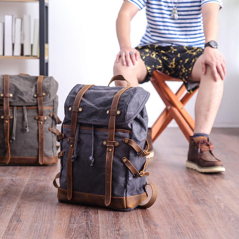 Vintage Canvas Backpack