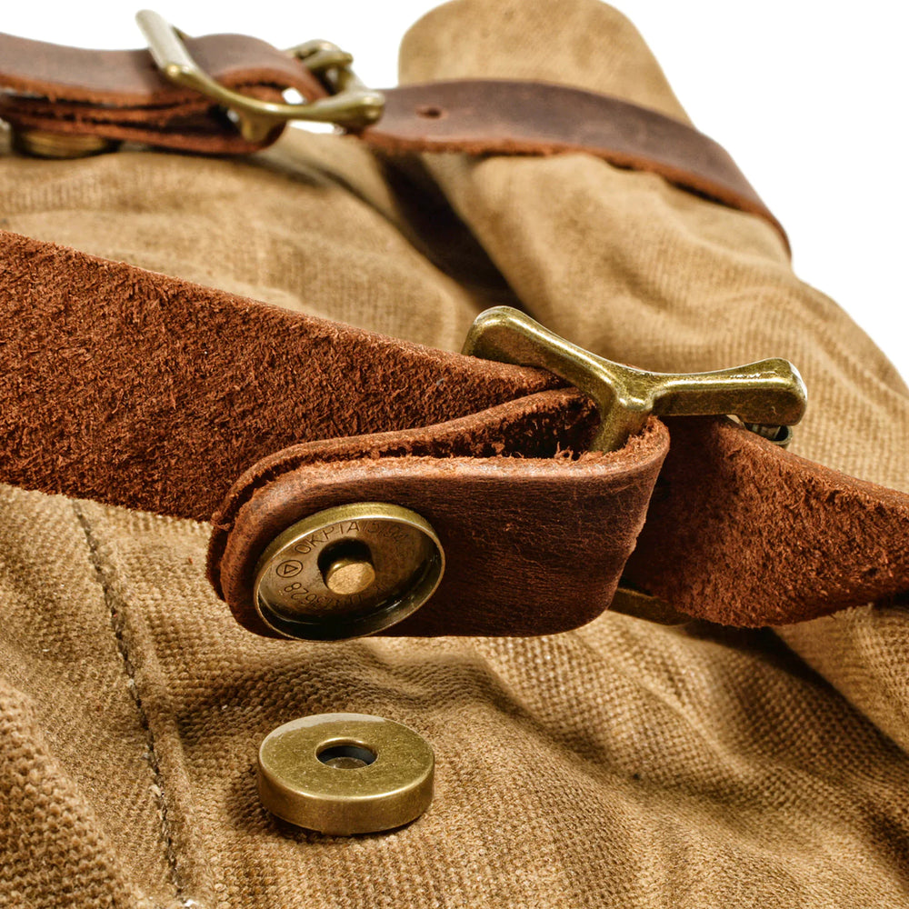 Waxed Canvas Rucksack