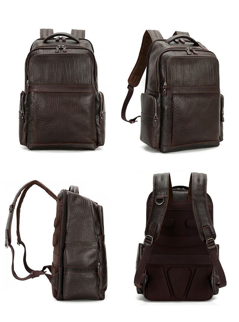 Leather Knapsack