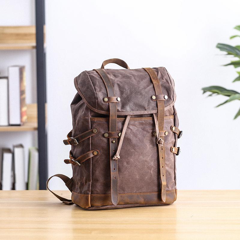 Vintage Canvas Backpack