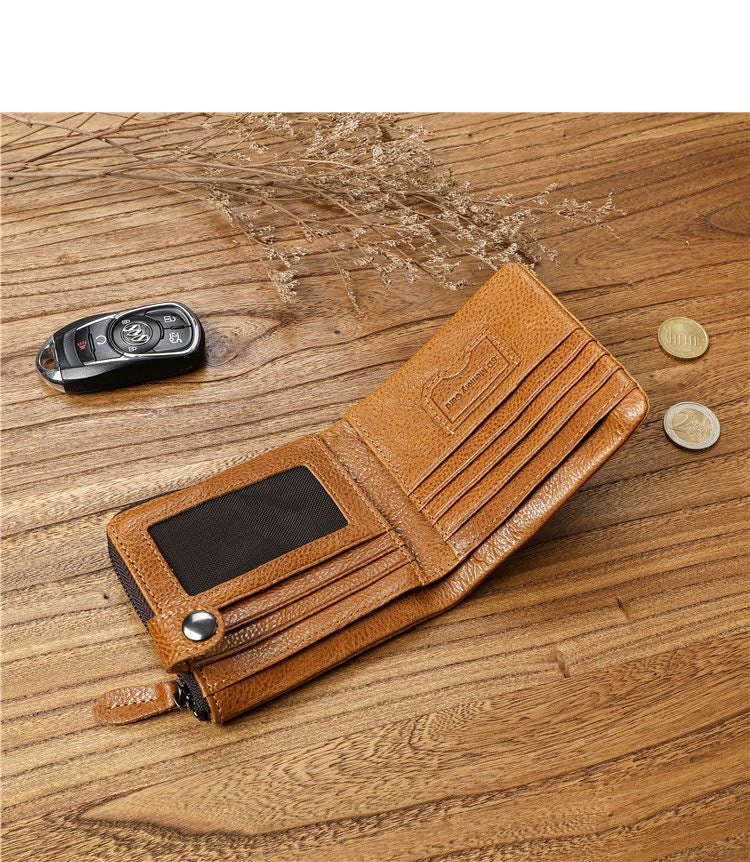 Mens Zip Wallet