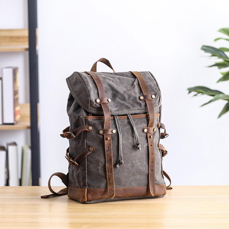 Vintage Canvas Backpack