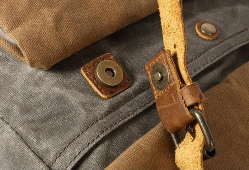 Waxed Canvas Backpack