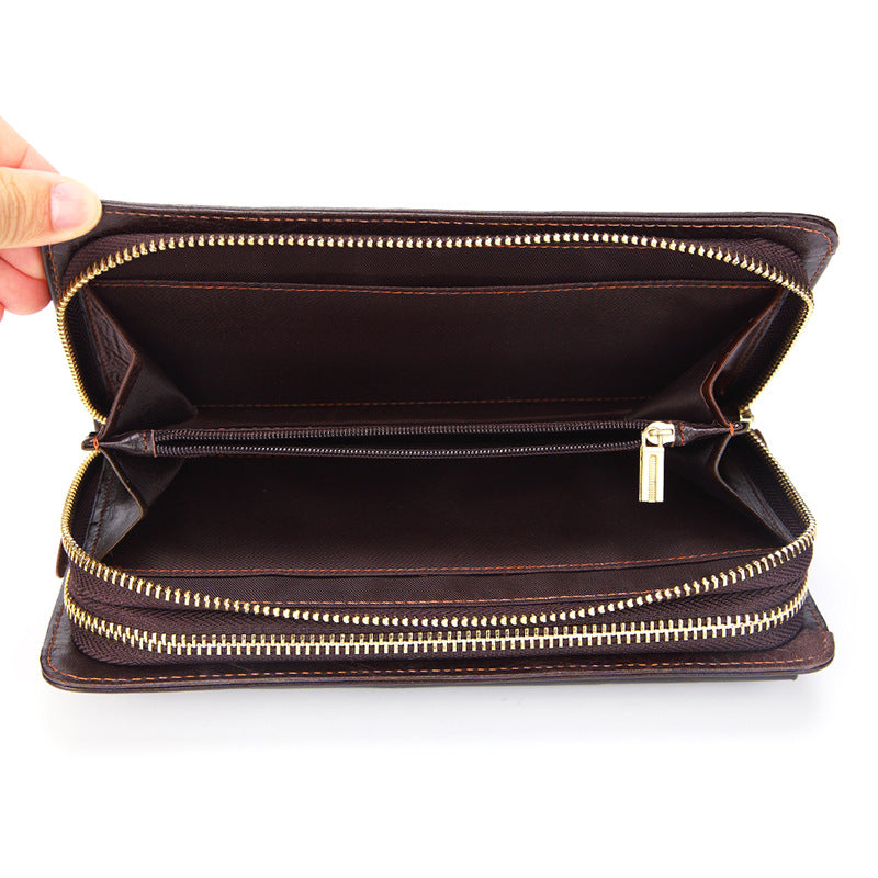 Venture Double Zipper Clutch