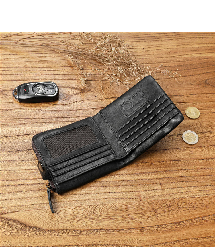 Mens Zip Wallet