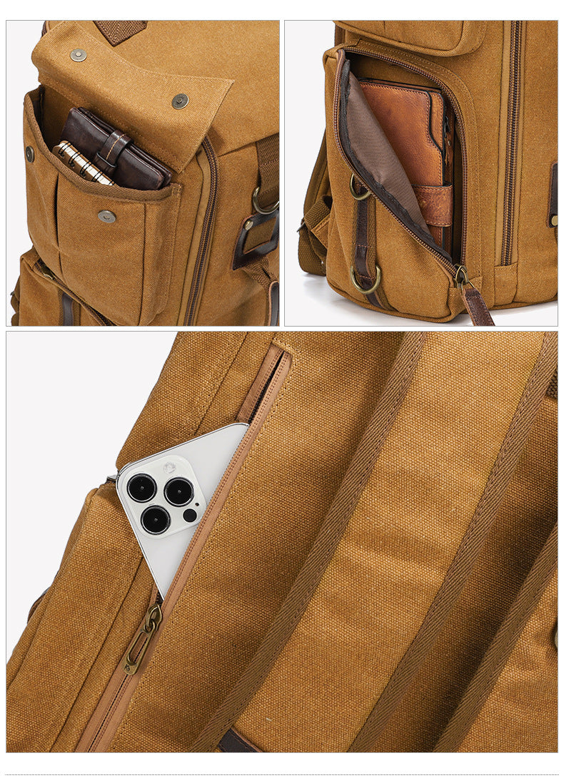 Canvas Laptop Backpack