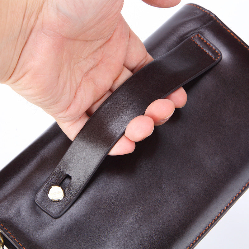 Venture Double Zipper Clutch