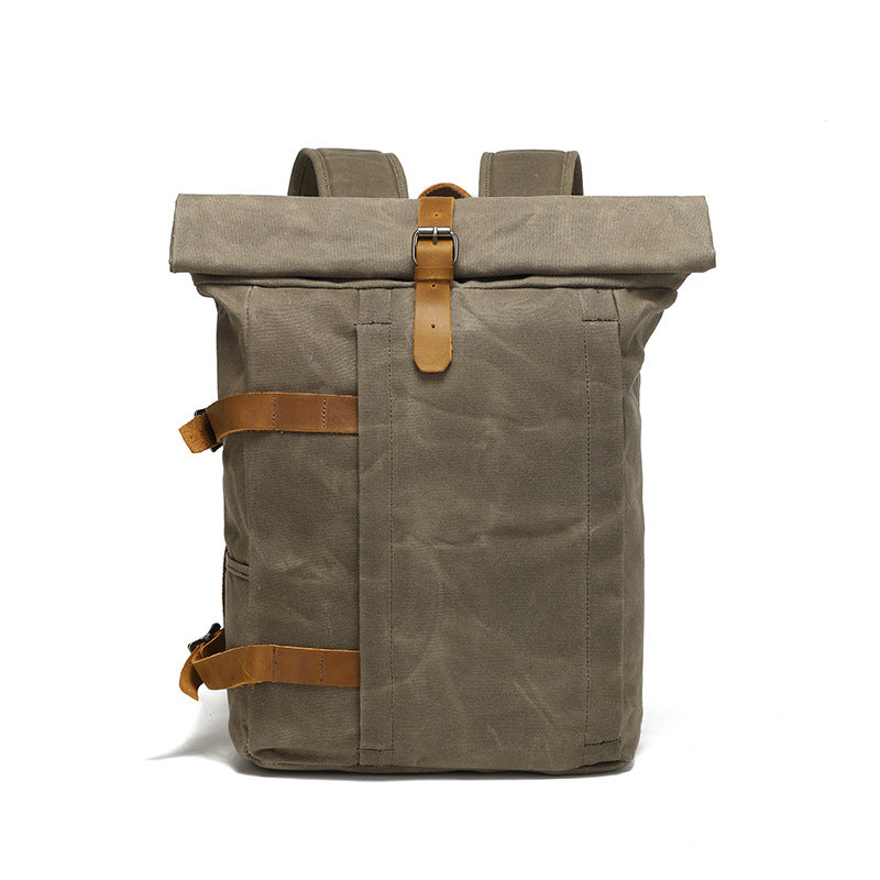 Retro Canvas Rucksack