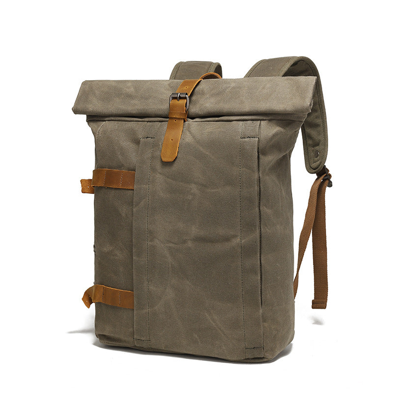 Retro Canvas Rucksack