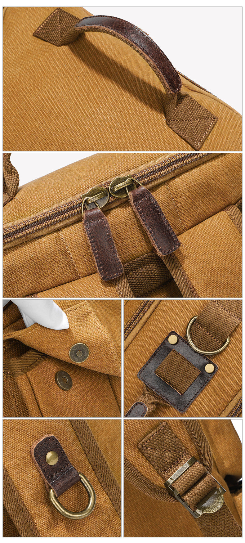 Canvas Laptop Backpack