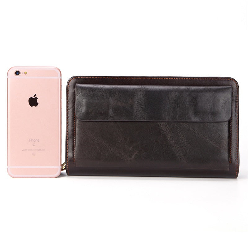 Venture Double Zipper Clutch