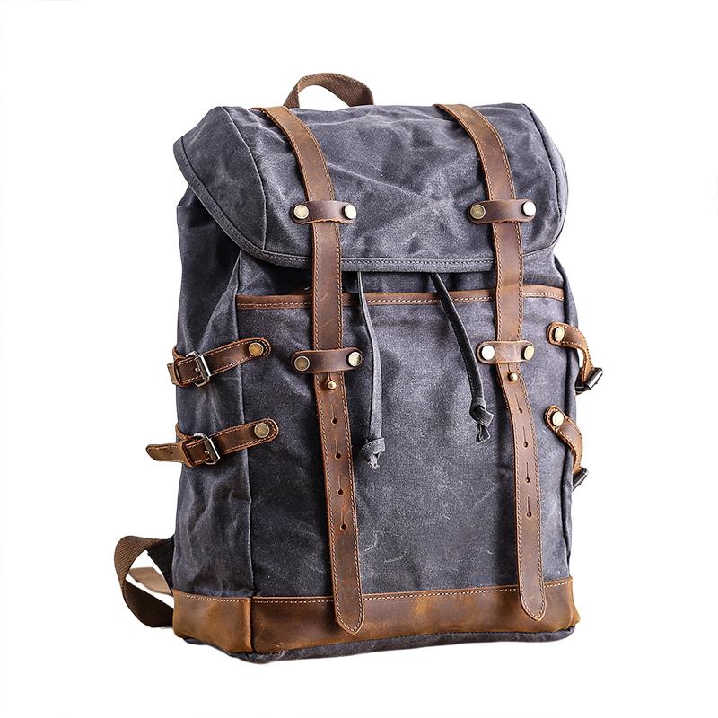 Vintage Canvas Backpack