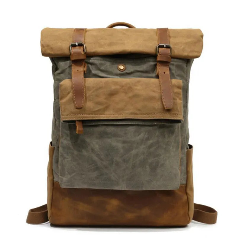 Waxed Canvas Backpack