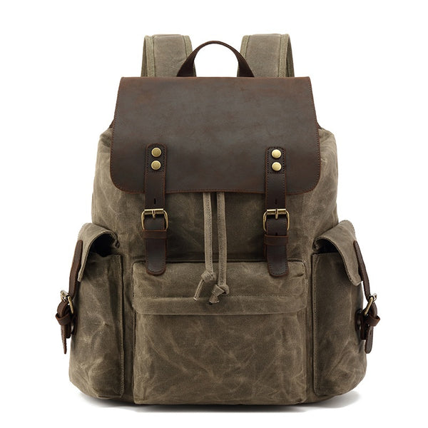 Canvas Drawstring Backpack