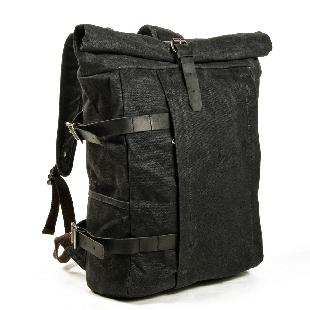 Retro Canvas Rucksack