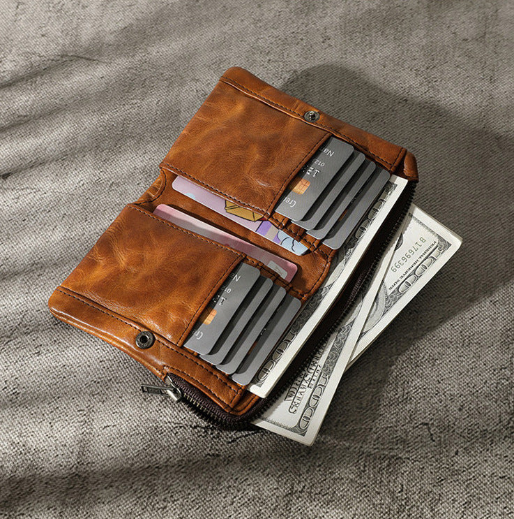 Mens Zip Wallet