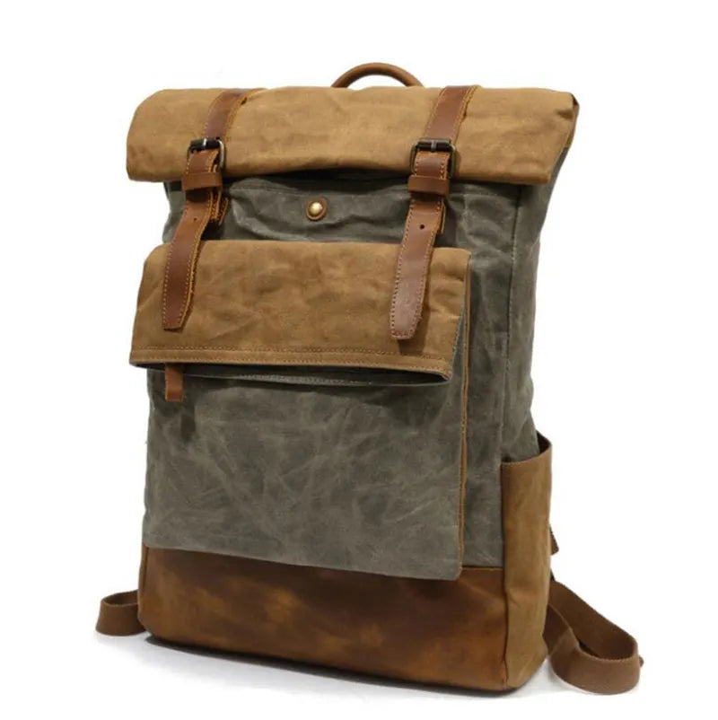 Waxed Canvas Backpack