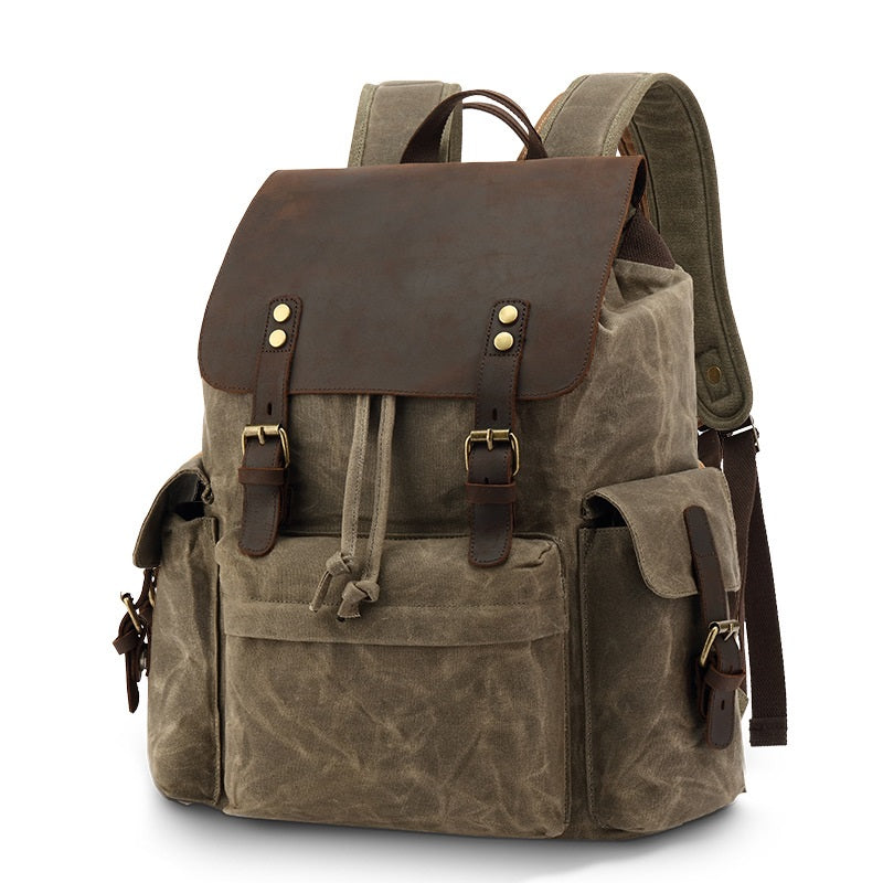 Canvas Drawstring Backpack