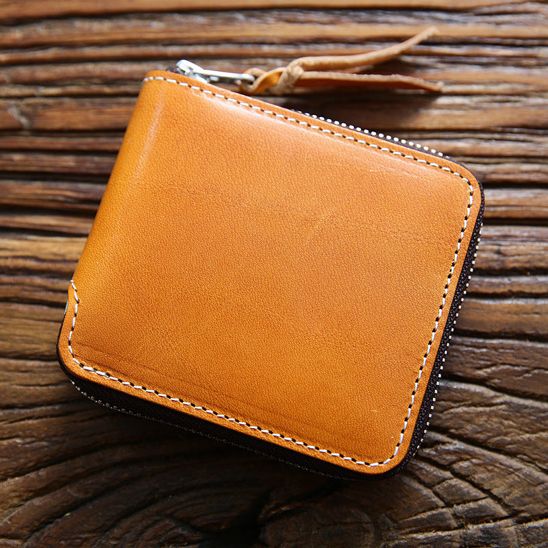 Mens Zip Around Wallet