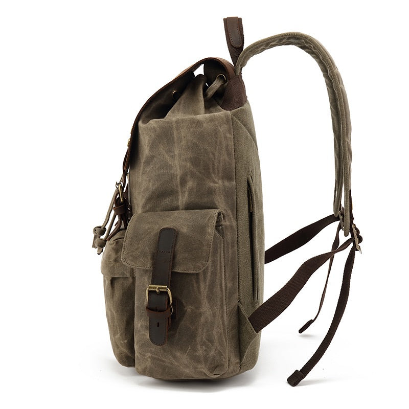 Canvas Drawstring Backpack