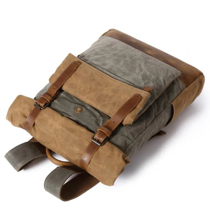 Waxed Canvas Backpack