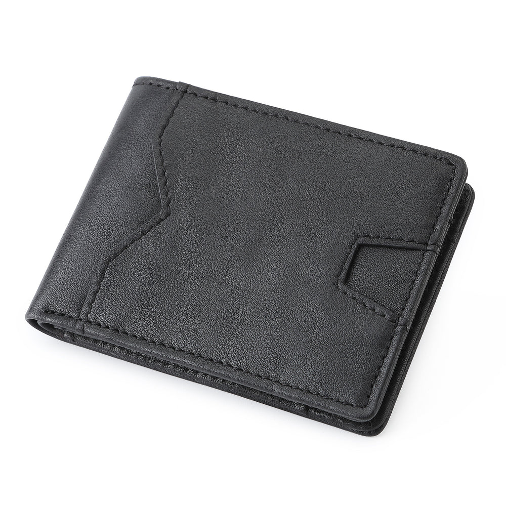 Mens Slim Bifold Leather Wallet