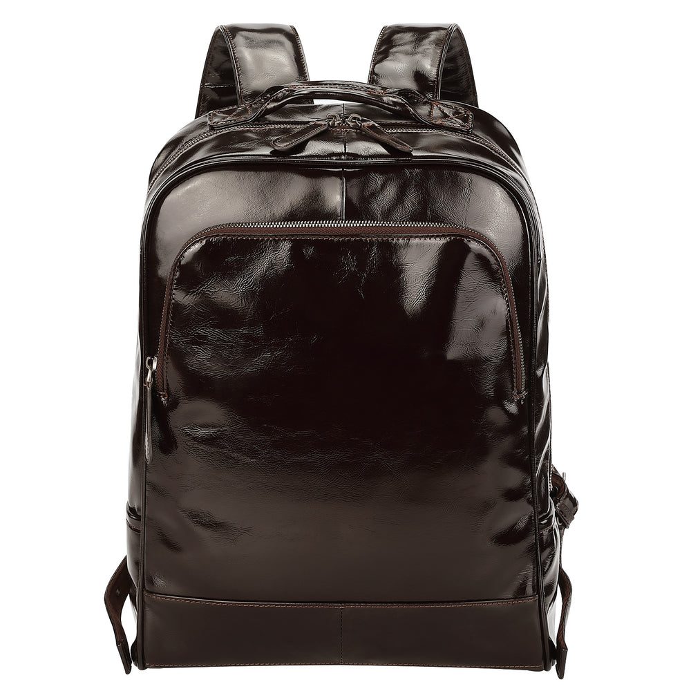 Oil Waxed Leather Backpack