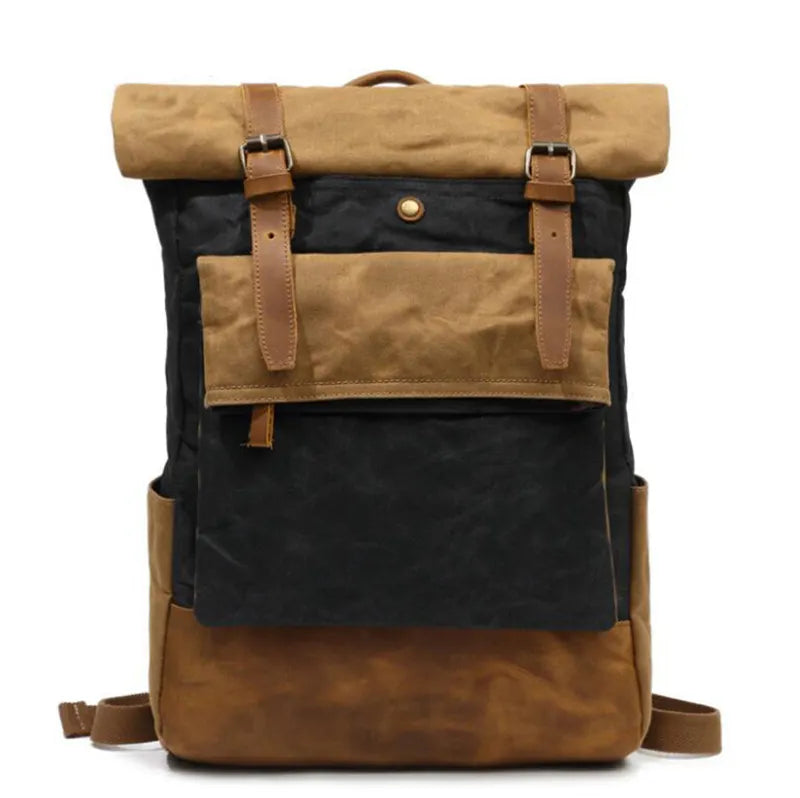 Waxed Canvas Backpack