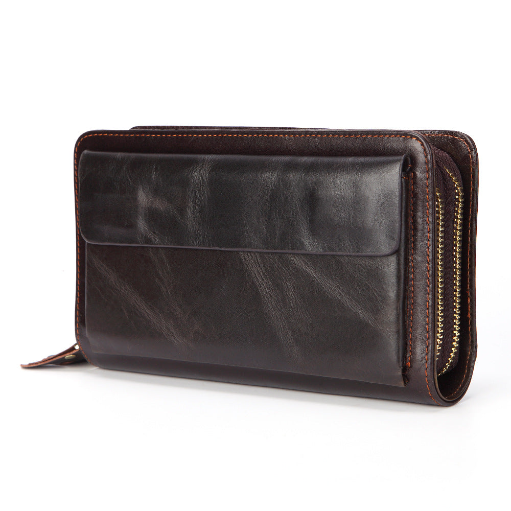 Venture Double Zipper Clutch