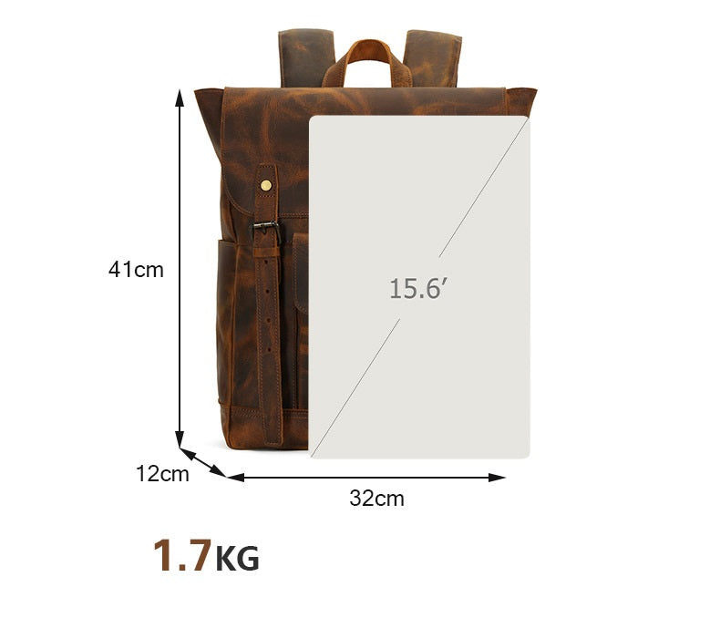 Hide Leather Backpack