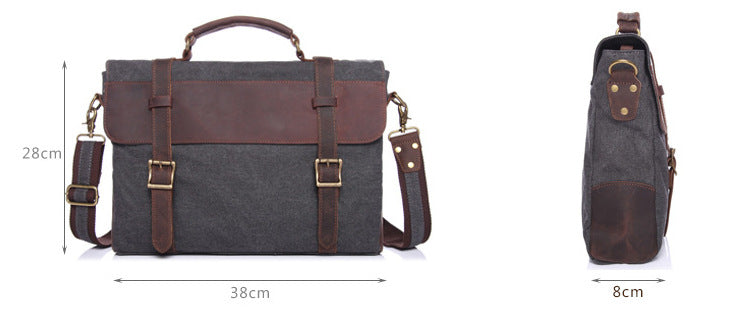 Canvas Laptop Compartment Bag