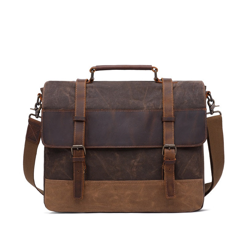 Vintage Canvas Messenger Bag