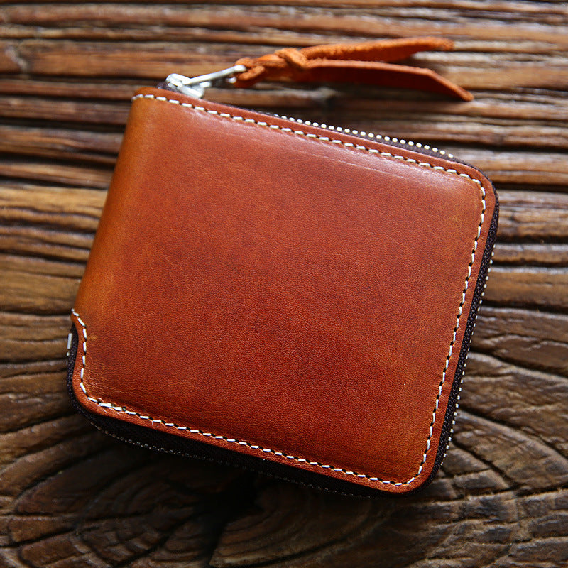 Mens Zip Around Wallet