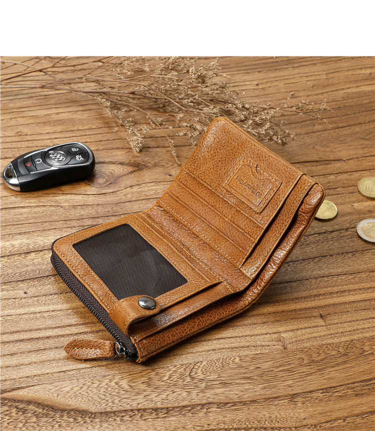 Mens Zip Wallet