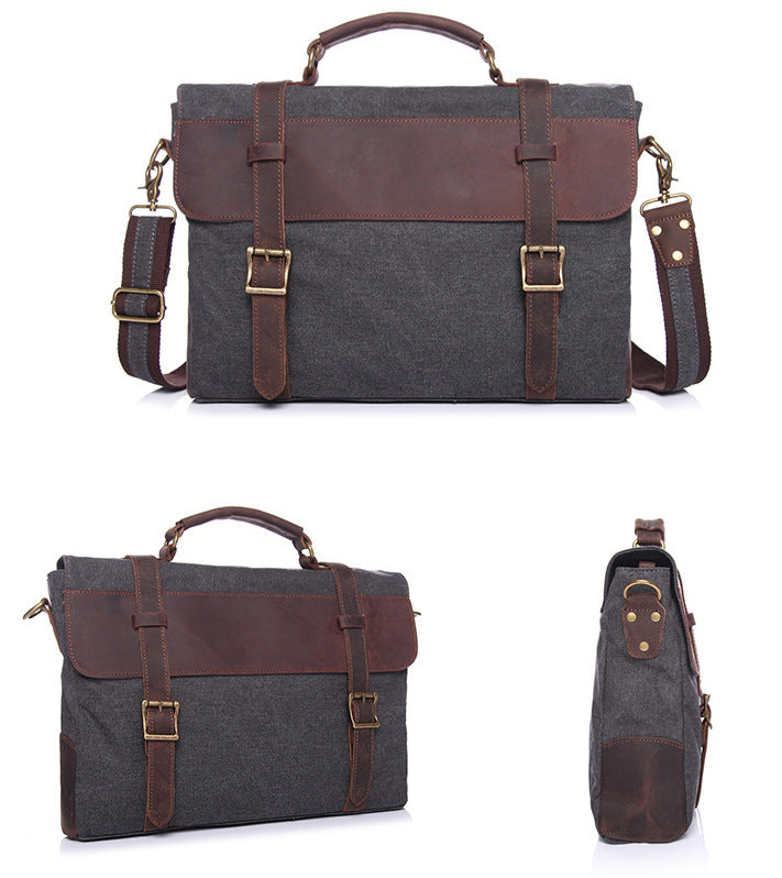 Canvas Laptop Compartment Bag