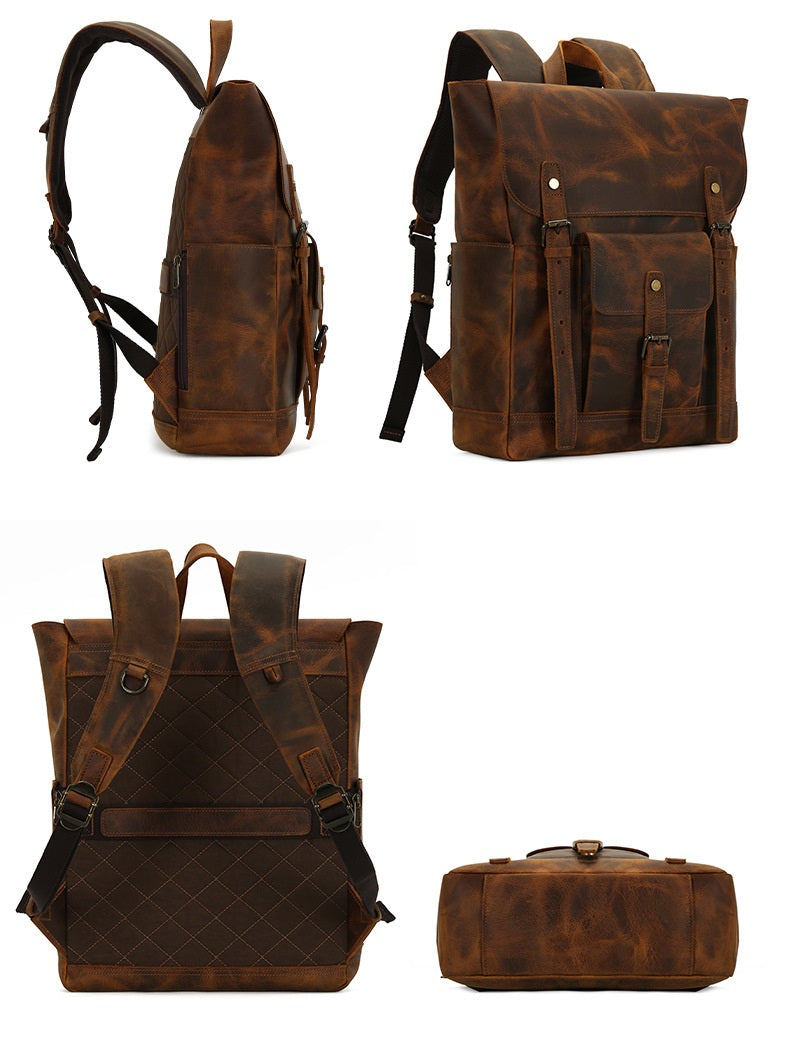 Hide Leather Backpack