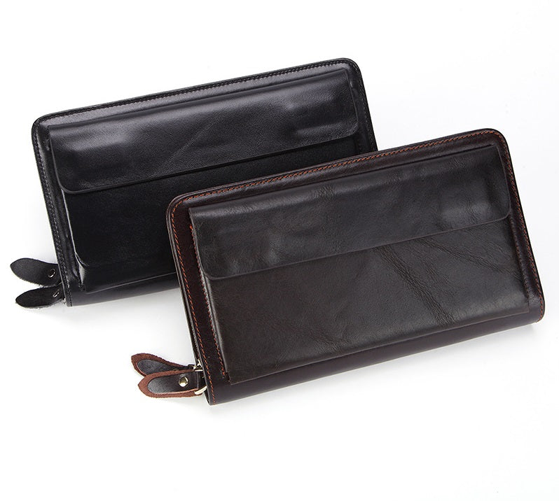 Venture Double Zipper Clutch