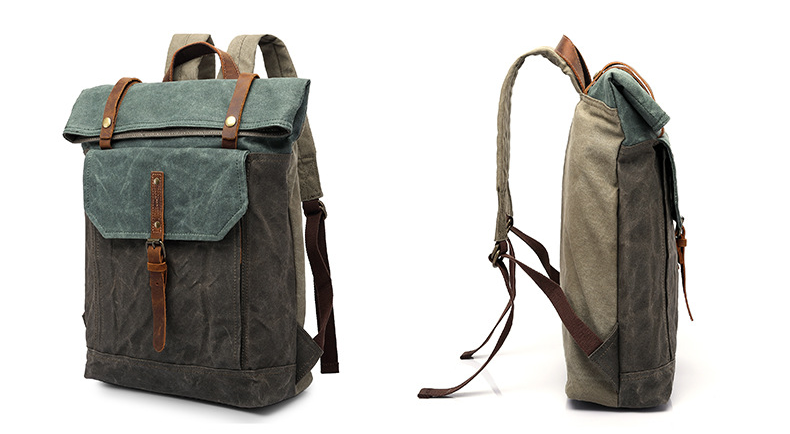 Military Canvas Backpack