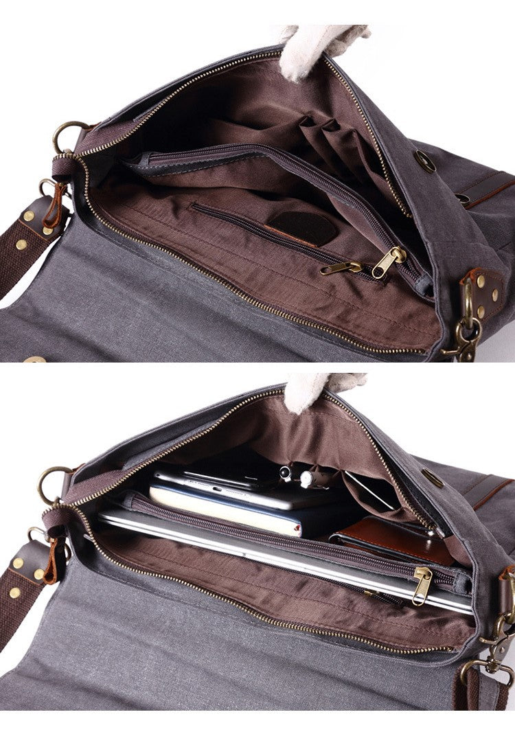 Canvas Laptop Compartment Bag