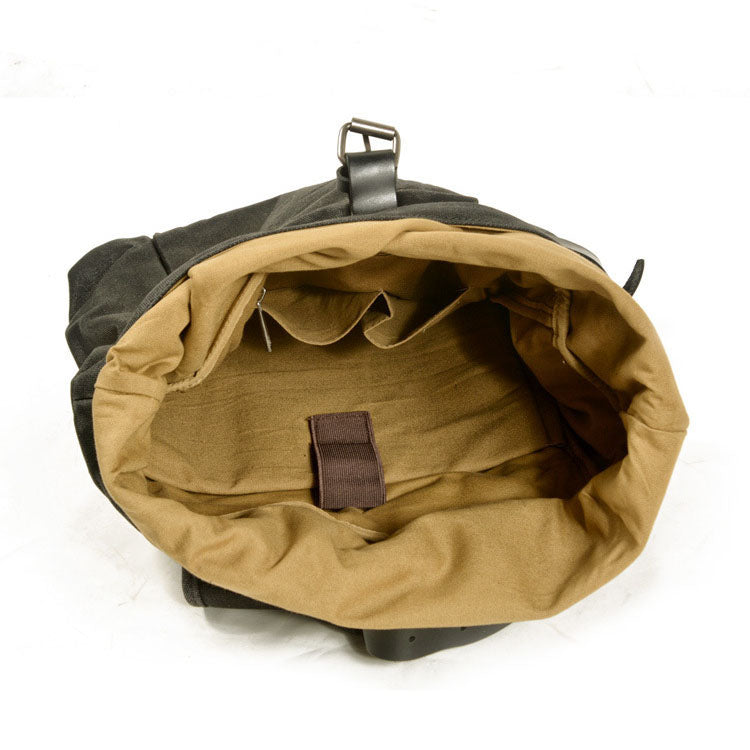 Retro Canvas Rucksack